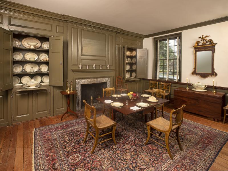 Wilson-Warner House Dining Room setting