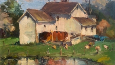 Jacalyn Beam farmhouse painting