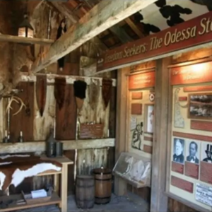 historic exhibit featuring Sam the fugitive slave