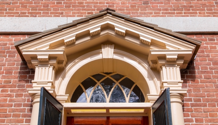 Historic Odessa - Corbit-Sharp House entrance