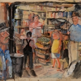 General Store, Earlville, Maryland, 1942, Jack Lewis